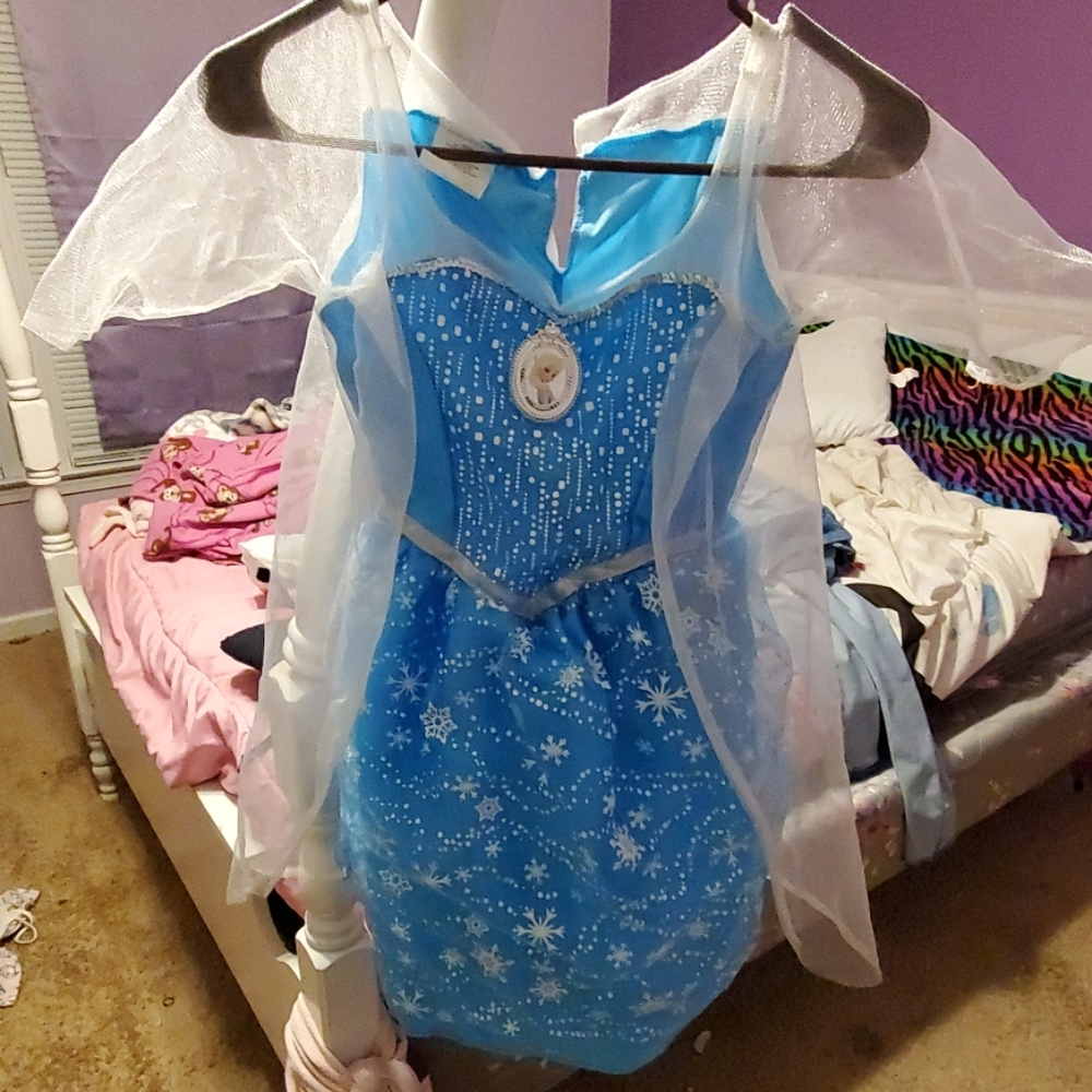 Girls Frozen dressup gown